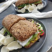 Bread with Avocado, guacamole, cucumber and rocket at Coffee Circus Connections - Marsaskala in Wied Il-ghajn