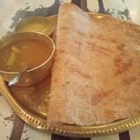 Sambar dosa at The Tanjore Tiffin Room - Bandra in Mumbai