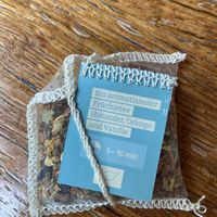 Very tasty fruit tea!!  at Gasthaus & Gosebrauerei Bayerischer Bahnhof in Leipzig