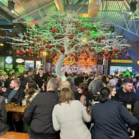 Blackstock market seating  #Veganuary at Blackstock Market in Liverpool