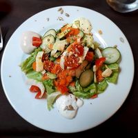 Salade at Il Bio dei Medici in Florence