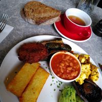 Grind vegan breakfast at Grind - Shoreditch in London