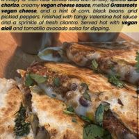 Tofu chorizo quesadilla  at Parlay - 帕雷 in Shanghai