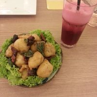 Fries mushrooms at Simple Life - Jalan Sultan Ismail in Kuala Lumpur
