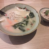 dumpling soup with rice at Simple Life - Jalan Sultan Ismail in Kuala Lumpur