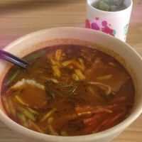 Asam laksa with brown rice ramen   at Simple Life - Jalan Sultan Ismail in Kuala Lumpur
