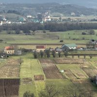 View from the terrace   at Konoba Vidikovac in Niksic