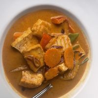 Massaman Curry with Rice   at Siam Ratree in Bergen