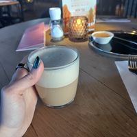 Chai latte at Cafe de Burcht - Vleuterweide in Utrecht
