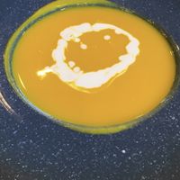 Pumpkin Soupp  at KIM KEY in Nanaimo