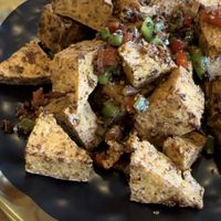 Salt & Pepper Tofu- sooo goodd  at KIM KEY in Nanaimo