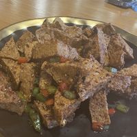 Salt and pepper tofu  at KIM KEY in Nanaimo