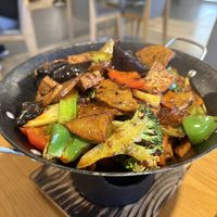 Sichuan veggies with tofu  at KIM KEY in Nanaimo