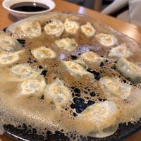 Pan fried dumplings  at KIM KEY in Nanaimo
