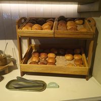Bread selection at The Usual Rotterdam in Rotterdam