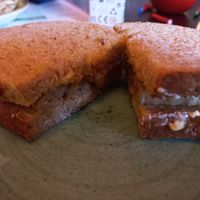 Vegan sausage butty #Veganuary at Pedro Lounge in Bromley