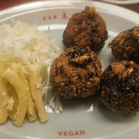 Sichuan Chicken. at Vegan Izakaya Masaka (ヴィーガン 居酒屋 真さか)- Kyoto in Kyoto