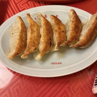 Gyoza  at Vegan Izakaya Masaka (ヴィーガン 居酒屋 真さか)- Kyoto in Kyoto