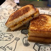 Simple vegan grilled cheese at I Heart Mac & Cheese in Sacramento