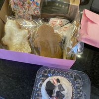 So many options! All vegan , everything was delicious!   at Ginger Bread Man Bakery in Winston-salem