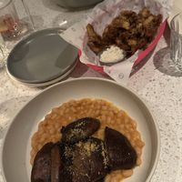 Portobella, artichokes  at Schwein in Vienna