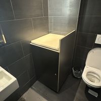 changing table available  at Schwein in Vienna