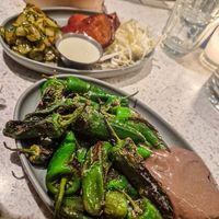 Pimientos de Padrón at Schwein in Vienna