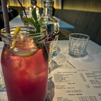 Brombeer-Minz-Limonade at Schwein in Vienna
