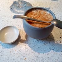 Chai Latte with oat milk at Schwein in Vienna