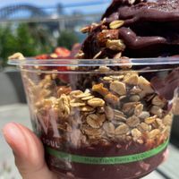 Too much sweet unhealthy granola  #Veganuary at SolBowl - Milsons Point in Milsons Point