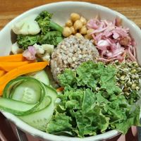 Green Goddess Meenakshi Bowl at Cyra Cafe in Varkala