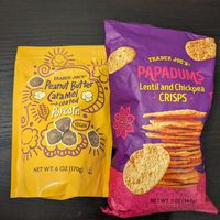 Some snacks I bought at this location at Trader Joe's in Buffalo