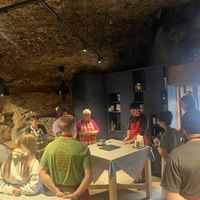 demonstration!  at Edelweiss Cooking School in Salzburg