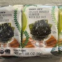 You know I had to try theirs.. seaweed is my number one favorite food!   It passed the test   at Trader Joe's in Rochester