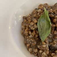 Risotto (ex cheese - need to specify vegan!)  at Alma Tapas in Lanzarote