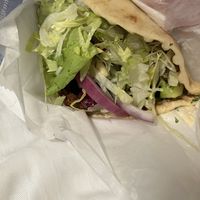 Falafel sandwich   at Gyro SABABA in Seattle