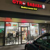 Gyro Sababa front door   at Gyro SABABA in Seattle