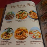 Menu at Samed Villa Resort Restaurant in Koh Samet