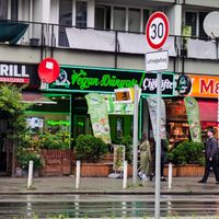 Outside of Vegan Dunyasi Cigkofte at Vegan Dünyası Ciğköfte in Berlin