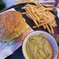 Burguer with guacamole  at Newcastle Maidan in Ankara