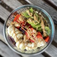 Warrior Açaí Bowl with peanut butterr  at Warrior Açaí in Kailua
