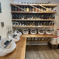 Bulk beans & grains  at The Glass Jar in Dennis