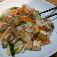 Pad Woon Sen, already vegan without egg at Imm Dee Thai in Gresham