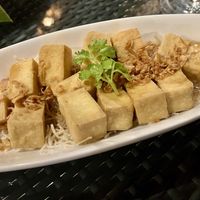 Tofu with tamarind sauce   at 3 Monkeys in Hua Hin