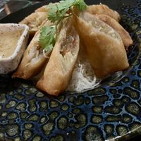 Spring rolls  at 3 Monkeys in Hua Hin
