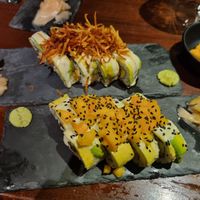 Vegan rolls at DAO Sushi in Koh Samui