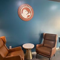 Kaffeinie Place - Interior at Kaffeine Place - Bar & Restaurant in Grand Rapids