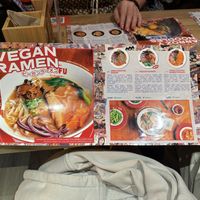 Vegan ramen menu   at Ramen Shifu in Fuengirola