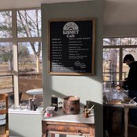   at Kismet Cafe in Lafayette