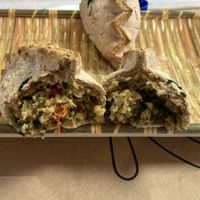 Vegan II empanada opened  at Lokotas in Montevideo